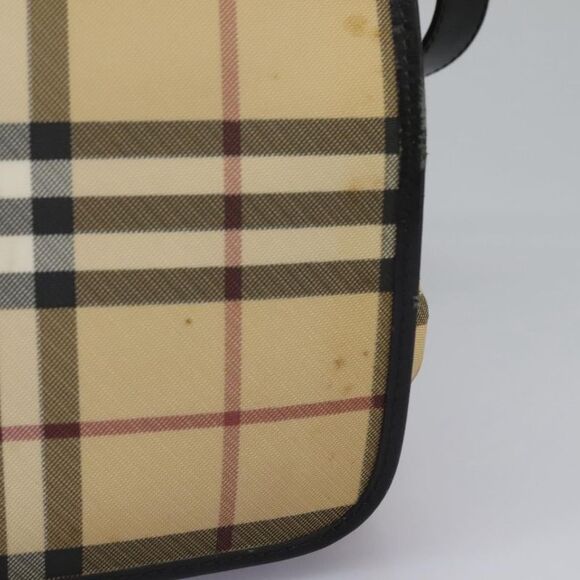 Burberry Nova Check Beige Canvas Shoulder Bag (Pre-Owned) - Picture 15 of 16